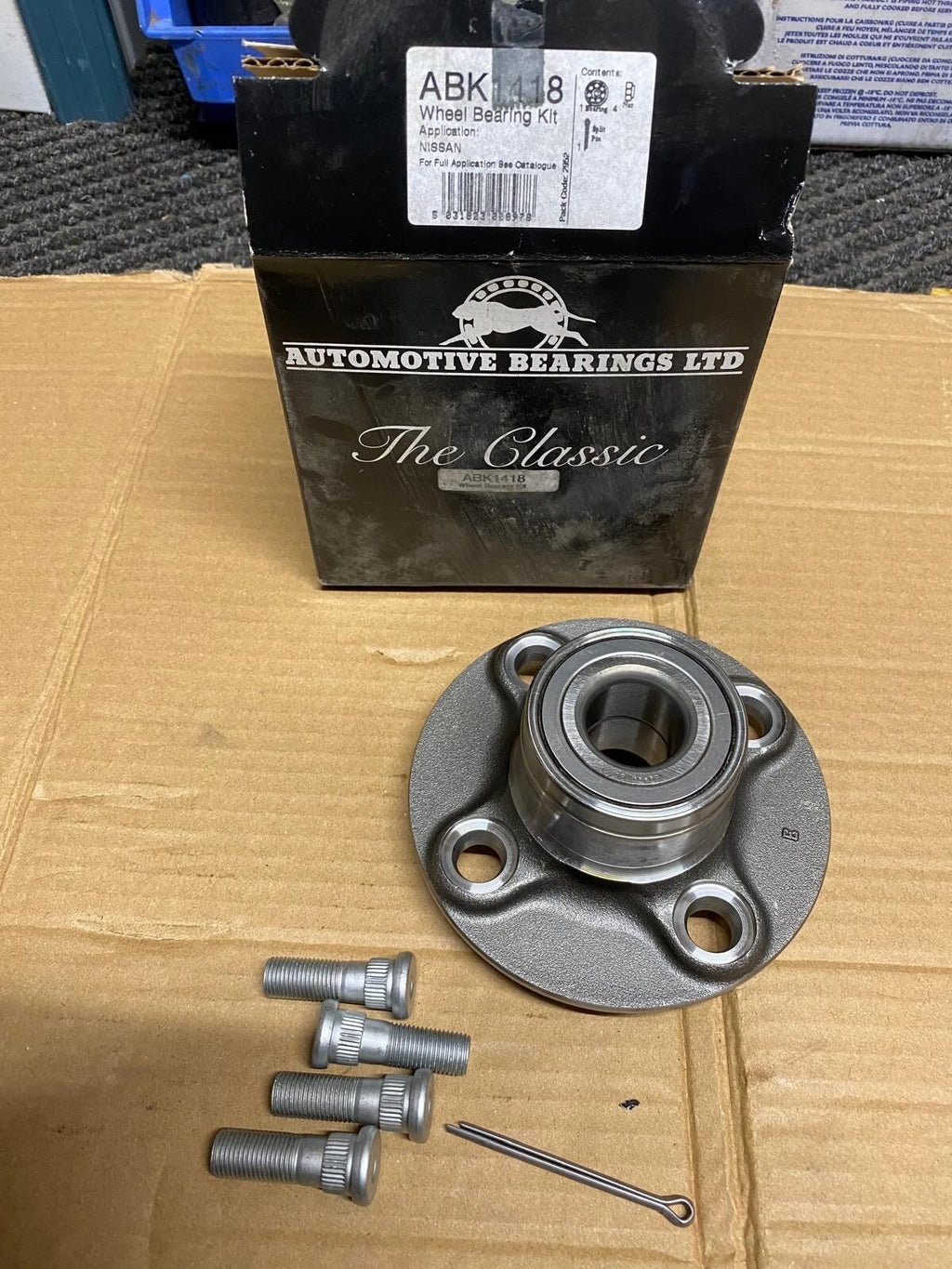 REAR WHEEL BEARING HUB ASSY TO FIT NISSAN SUNNY GTI 2.0 N14 16V ALMERA N15