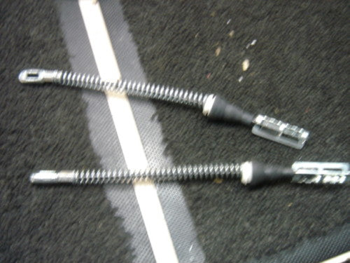 VAUXHALL ZAFIRA 1999-06 2 BRAKE CABLE REAR HANDBRAKE CABLES DRUM MODELS