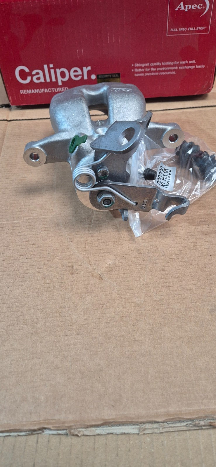 REAR OS RH BRAKE CALIPER FITS AUDI A3 8P TT 8J ALTEA 5P LEON VW EOS 282MM DISCS