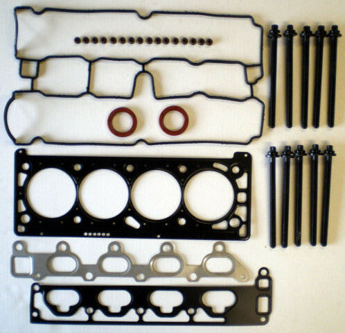 FOR VAUXHALL OPEL ASTRA G H CORSA C VECTRA ZAFIRA 1.8 98- HEAD GASKET SET BOLTS