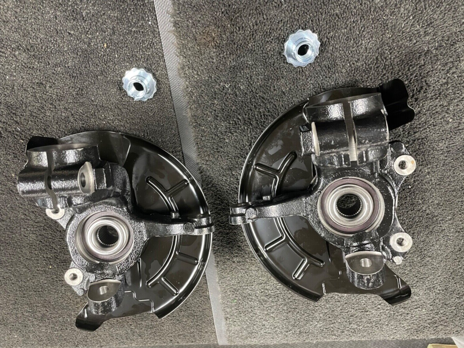 FOR A1 A3 IBIZA CORDOBA POLO BRAKE CONVERSION 310MM KNUCKLE BEARING HUB CARRIERS