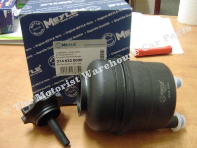 BMW X5  POWER STEERING FLUID RESERVOIR TANK WITH CAP NEW MEYLE GERMANY QUALITY