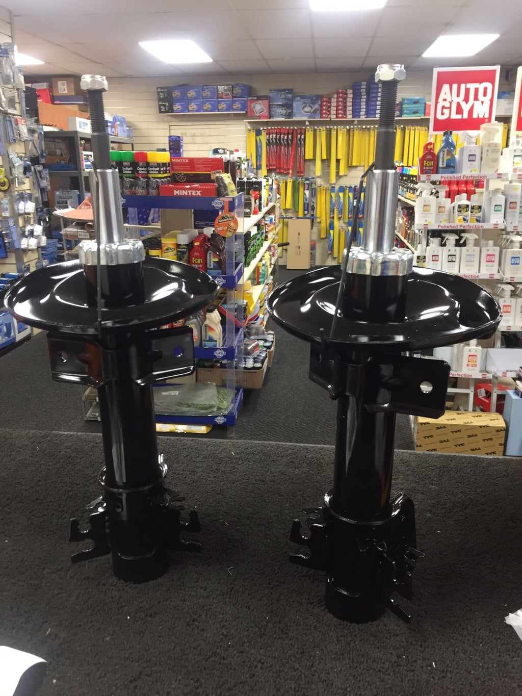 FRONT SHOCK ABSORBER PAIR FITS NISSAN NV400 RENAULT MASTER VAUXHALL MOVANO 