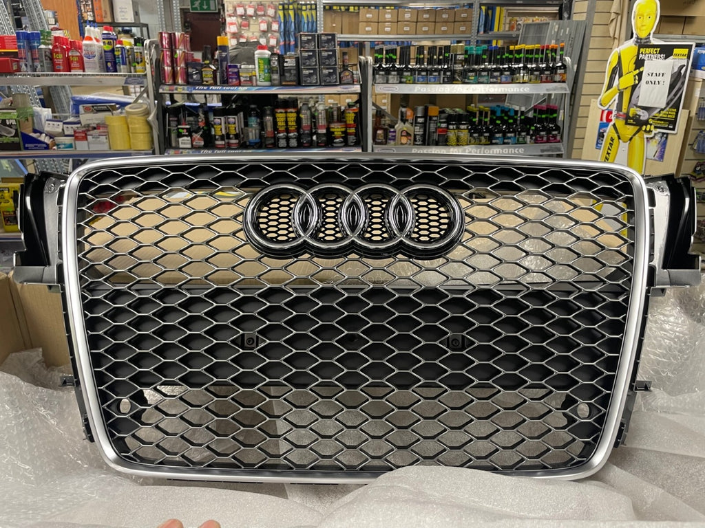 GENUINE AUDI A5 S5 RS5 2010-16 FRONT GRILL 8T0853651DMOJ GUN METAL ALUMINIUM NEW