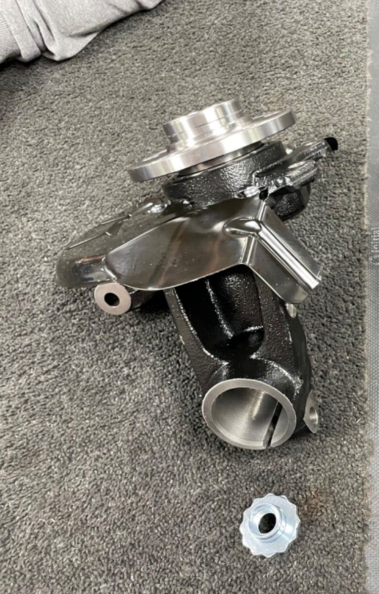 FOR AUDI A1 S1 QUATTRO STEERING ARM KNUCKLE BEARING HUB COMPLETE RH OS 310MM