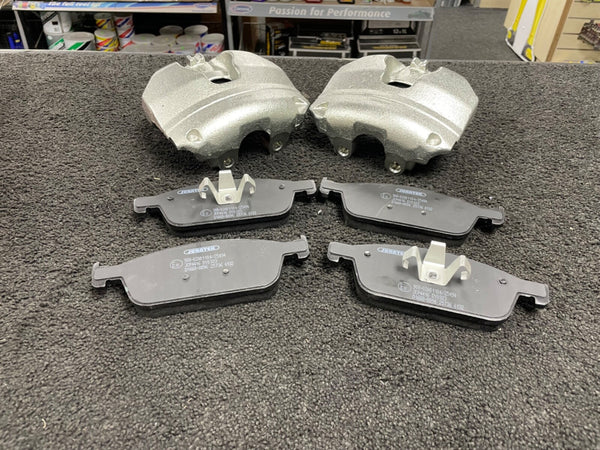 BRAKE CALIPER FRONT PAIR +BRAKE PADS  KUGA TITANIUM X TDCI ECOBOOST
