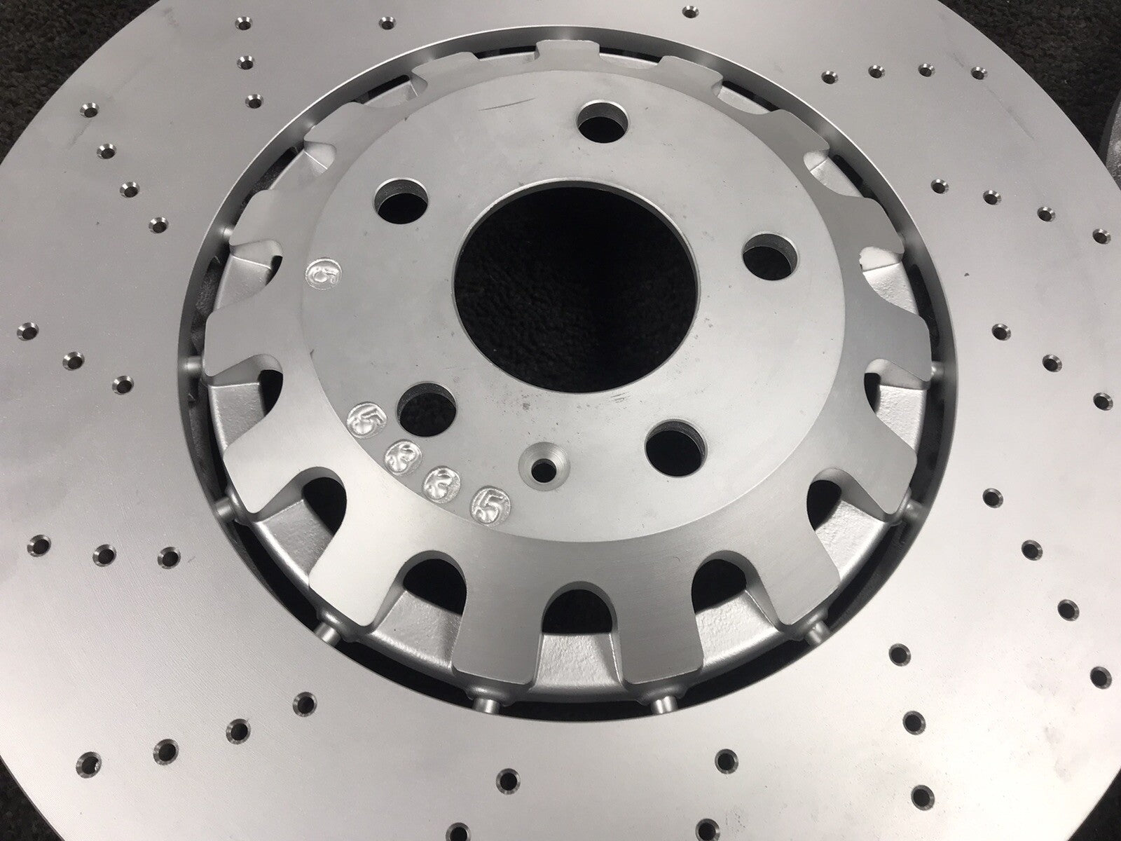 AUDI Q7 QUATTRO 4M PERFORMANCE CROSS DRILLED  BRAKE DISC FRONT REAR 375/350MM