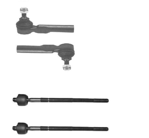 ALFA ROMEO GTV SPIDER 2 OUTER TRACK ROD ENDS 2 INNER STEERING RACK ENDS