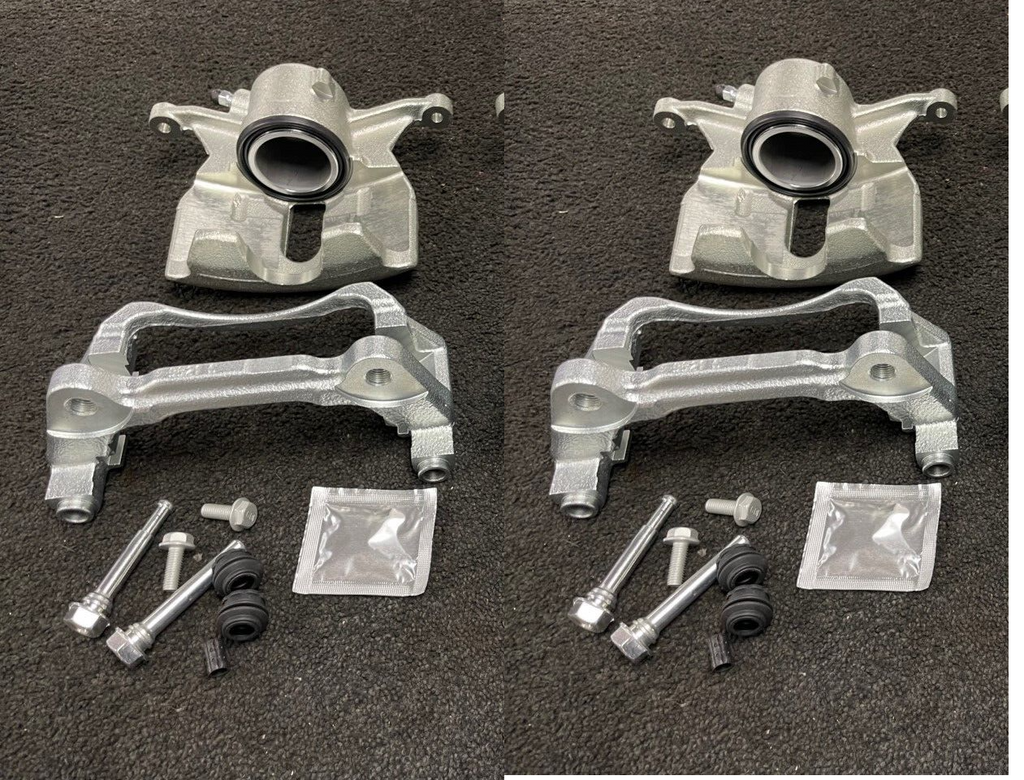 2 FRONT BRAKE CALIPERS COMPLETE BRACKETS VW CADDY LIFE MAXI TSi TDi DSG 288MDISC