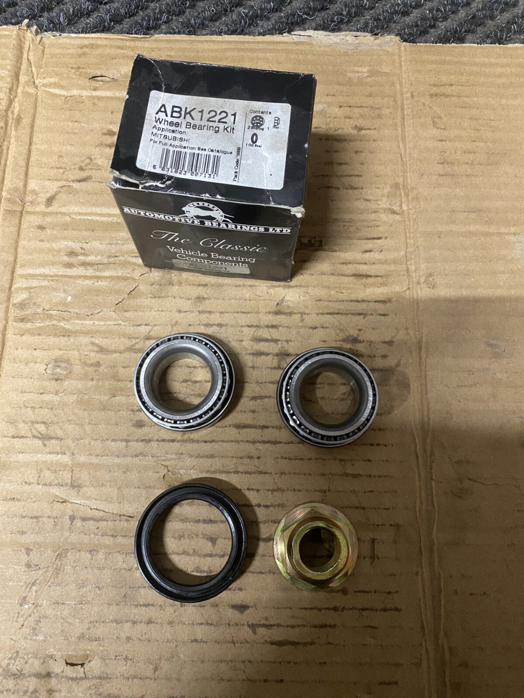 FOR MITSUBISHI COLT MIRAGE 1984-1988 MITSUBISHI LANCER REAR WHEEL BEARING KIT