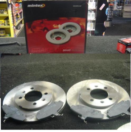 ROVER MGF MG-TF  MINTEX  BRAKE DISCS & PADS FRONT