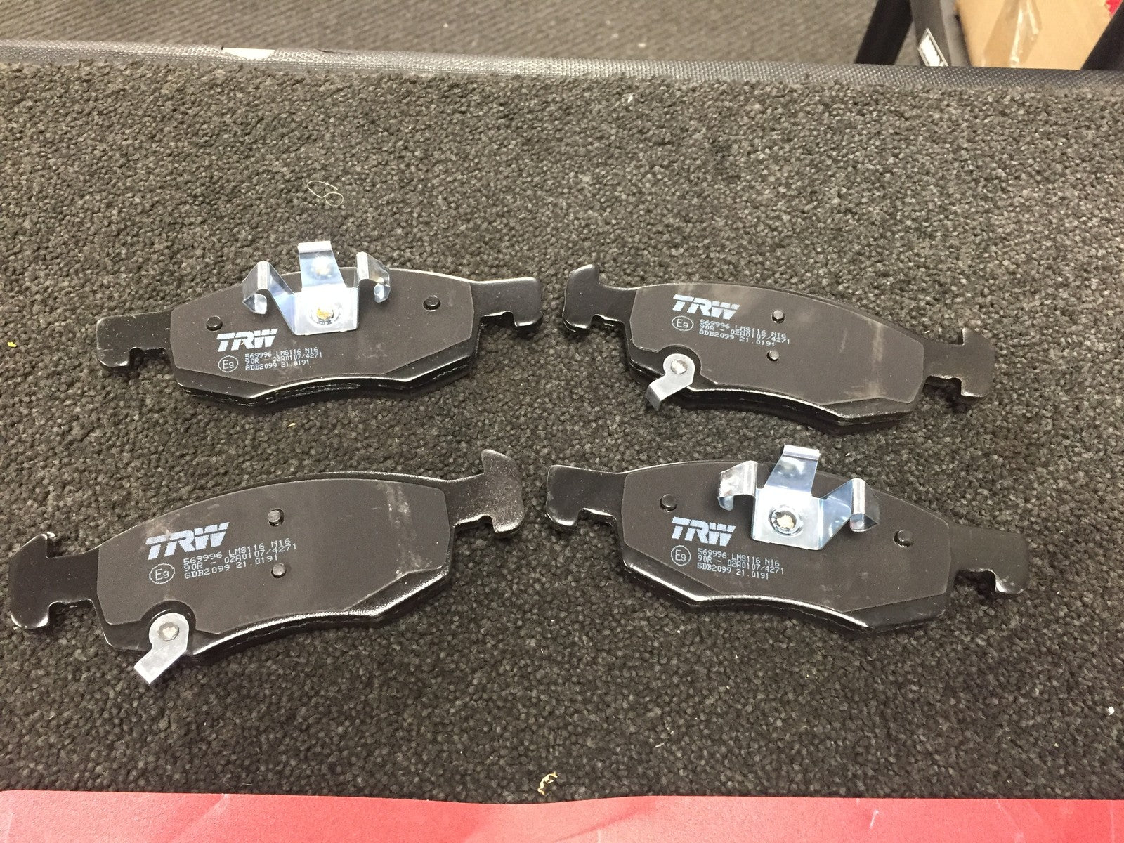 FOR Vauxhall Corsa E   Front Brake Pads 1.2 & 1.4 Models 2014 ON