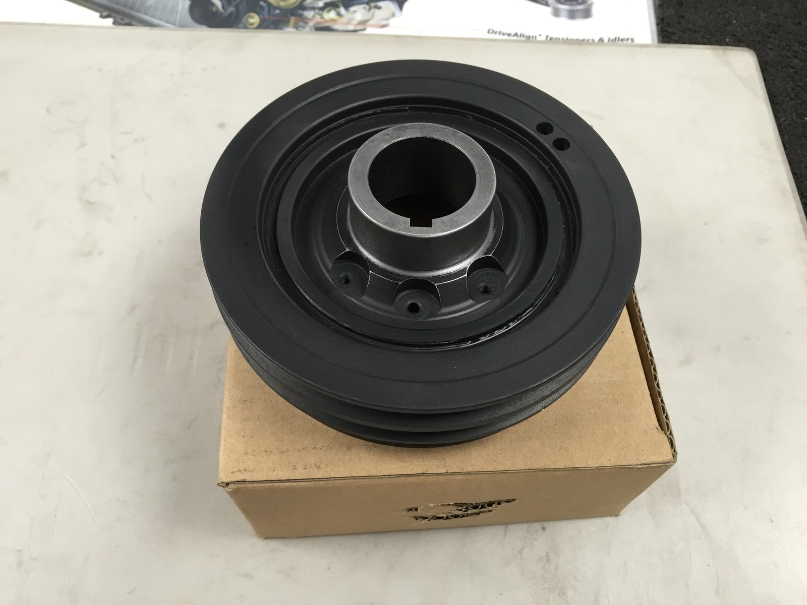 FOR MITSUBISHI DELICA  2.8TD IMPORT 4M40  94-04 CRANKSHAFT DAMPER PULLEY 3 BELTS
