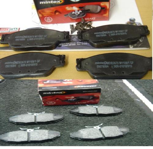 JAGUAR S TYPE SPORT XJ6 8 MINTEX FRONT REAR BRAKE PADS