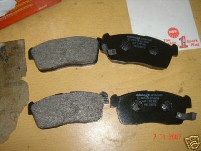 FOR DAIHATSU SIRION YRV BRAKE PADS FRONT MINTEX
