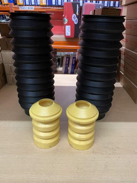 FRONT SHOCK ABSORBER BUMP STOP DUST COVERS FIT BMW X5 E53 2000-2006 31331096298