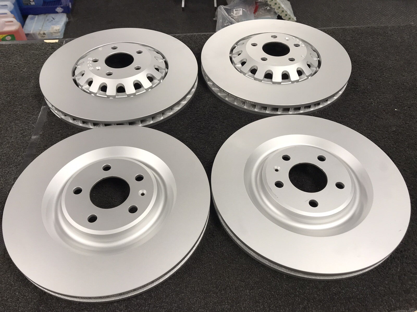 FOR AUDI Q7 4M 2015-on  FRONT REAR BRAKE DiSC BRAKE DISC ALL 4  375MM / 350MM
