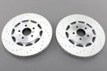 AUDI RS6 RS7 RSQ8 2020 ONWARDS REAR BRAKE DISCS (PAIR) 4K0615601A GENUINE