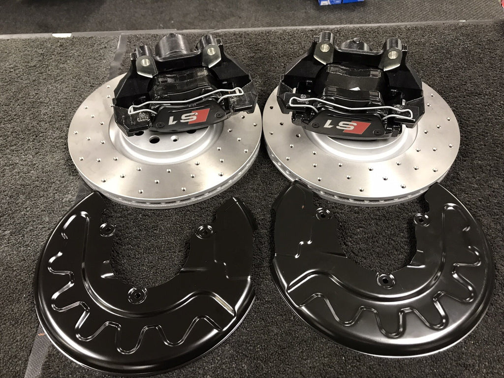AUDI A3 FSI TDi 8P BIG BRAKE CONVERSION KIT 310MM BRAKE DISCS CALIPER PADS