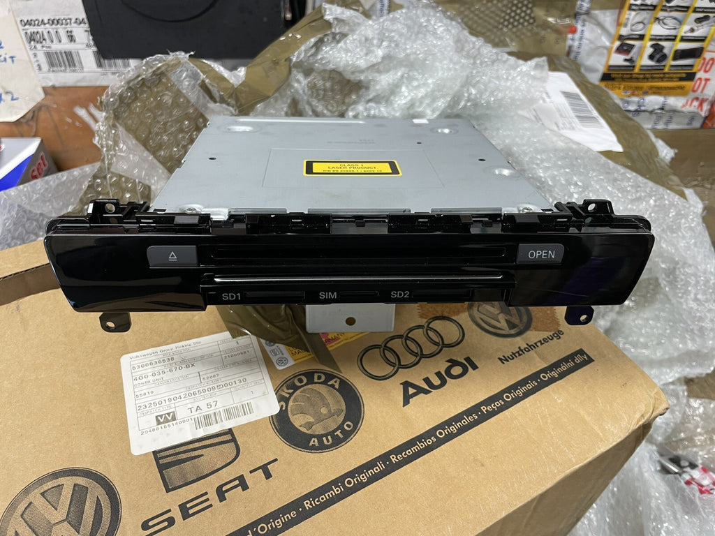 AUDI A6 RS6 RS7 A7 2011-2014 SATNAV MAIN UNIT MMI 3G+ 4G0035670BX *GENUINE*