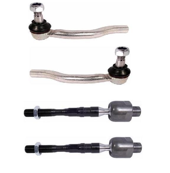  FOR NISSAN NAVARA D40 PATHFINDER XTERRA FRONTIER OUTER INNER STEERING RACK END