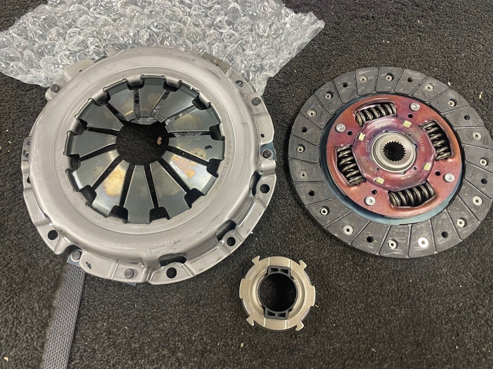 3PCE GENUINE EXEDY CLUTCH KIT HYUNDAI i20 PB 1.2 2008-2014 G4LA