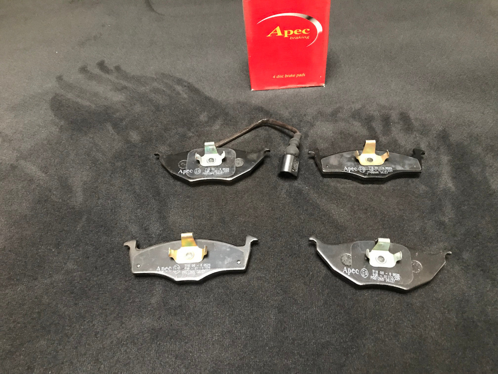 FOR AUDI A2 1.2 TDi 2000-2005 VOLKSWAGEN LUPO 1.2 TDi 1999-2005 FRONT BRAKE PADS