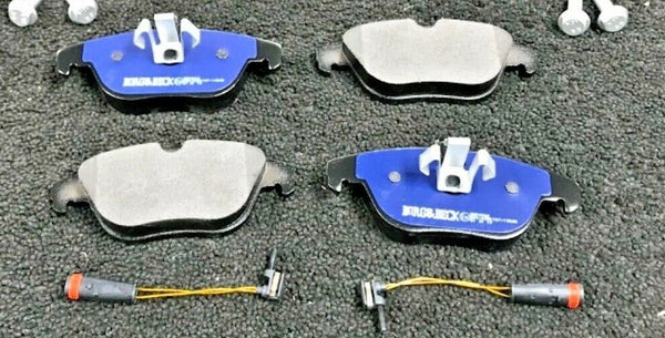 FOR MERCEDES C CLASS W204 BRAKE PADS  REAR BORG &BECK PREMIUM WEAR SENSOR