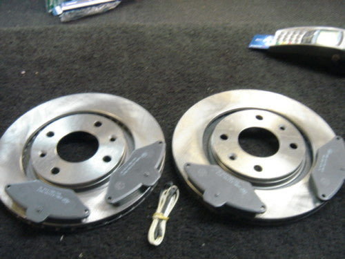 CITROEN XANTIA ESTATE 95-ON FRONT  BRAKE DISCS & PADS 283MM 