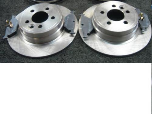 ROVER 75 2.0DI 2.0 2.5V6 SALOON TOURER BRAKE DISC BRAKE PAD REAR SET NEW  