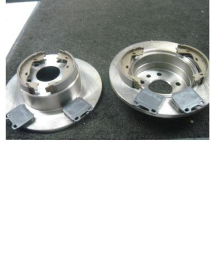 VAUXHALL OMEGA REAR BRAKE DISCS BRAKE PADS HANDBRAKE SHOES