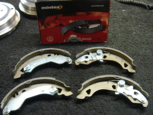 REAR BRAKE SHOES FIAT PUNTO MK2 1999>  with   ABS