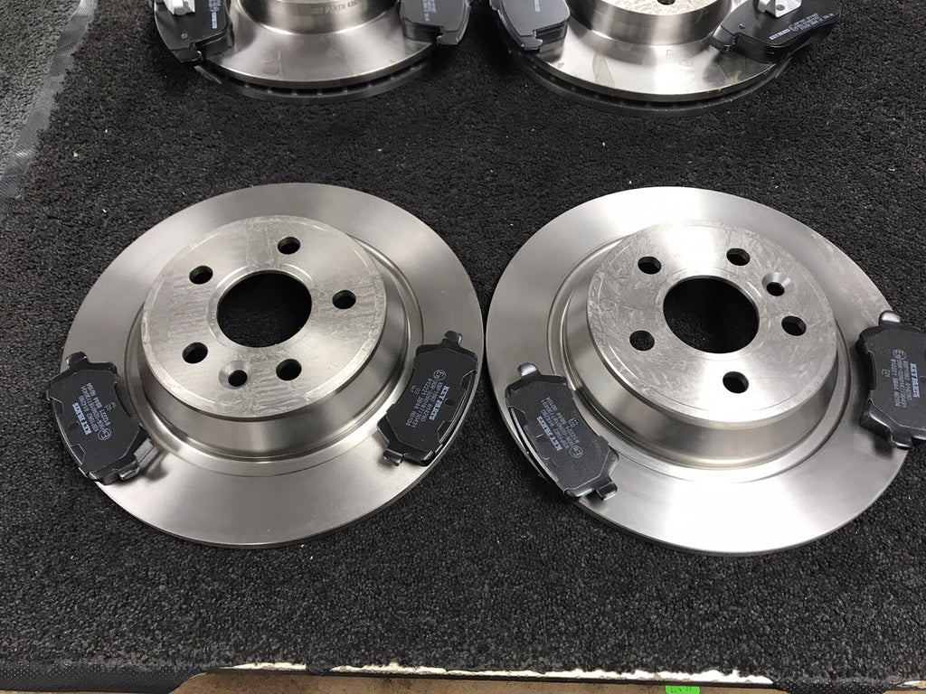 RANGE ROVER EVOQUE TD4 SD4 FRONT REAR BRAKE DISCS BRAKE PADS MAN HAND BRAKE