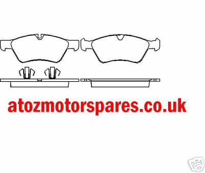 FOR MERCEDES R280 R320 R350 R500 R63  CDI BRAKE PADS FRONT