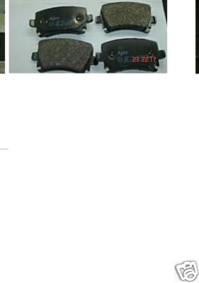 VW TOURAN 1.6 2.0 1.9 TDI FSI REAR BRAKE PADS SET NEW 