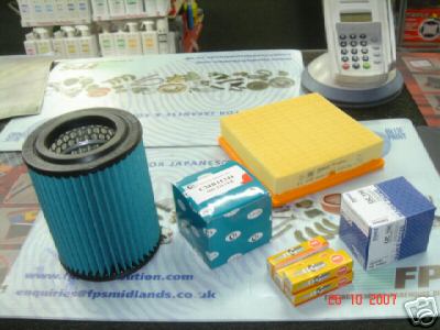 FOR HONDA S2000 ROADSTER  OIL AIR POLLEN FILTER