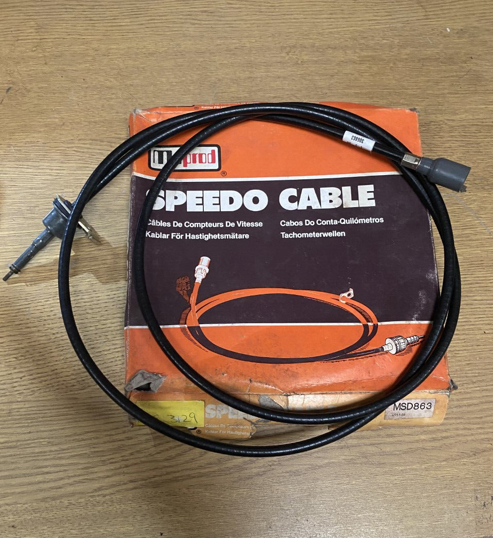 FOR AUSTIN ROVER MAESTRO MONTEGO  1.6 5 SPEED 1983- SPEEDOMETER CABLE MSD863