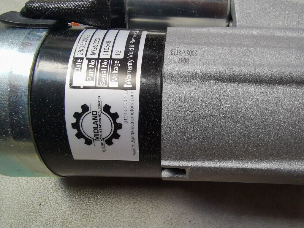 FORK LIEFT STARTER MOTOR MOT65381 M0T65581 M000T65381 M000T65581 K21 K25 K15