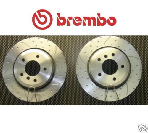 BMW  330i Ci D 330CI BREMBO REAR DIMPLED GROOVED BRAKE DISC