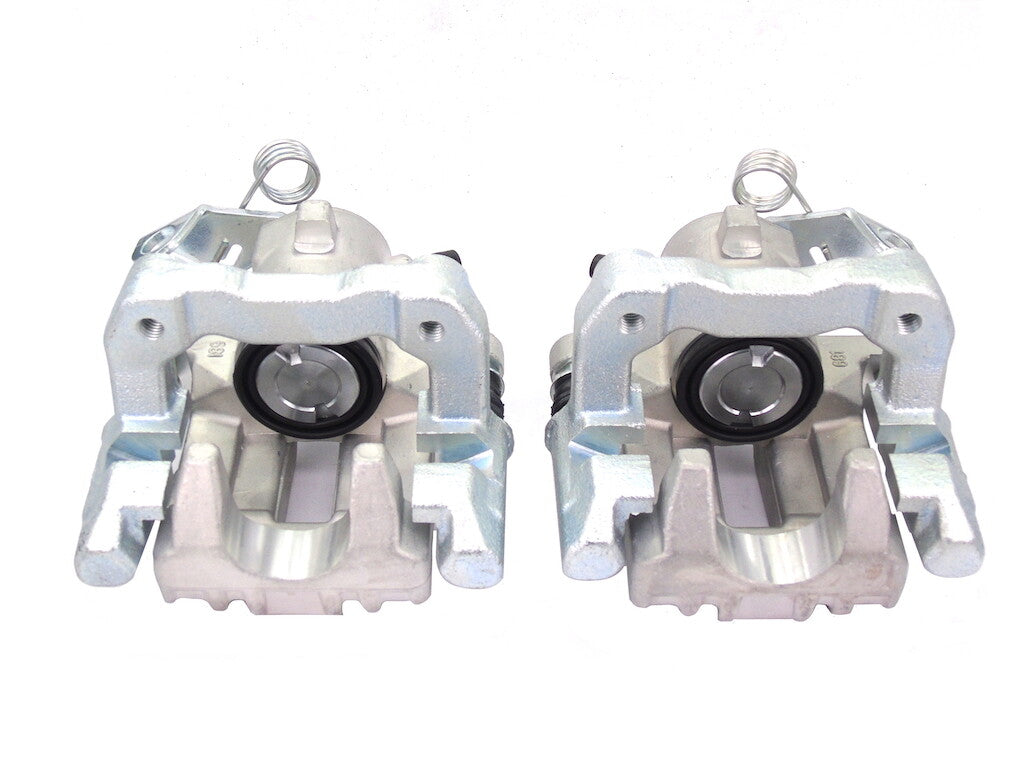 2 REAR BRAKE CALIPER+ BRACKET A2 IBIZA 6L POLO 9N 16V TDI SOLID DISC 232