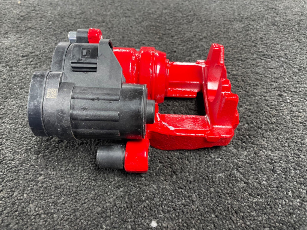 REAR BRAKE CALIPER ELECTRIC LH RED  VW GOLF MK7 TSI TFSI GTD AUDI A3 272MM DISC