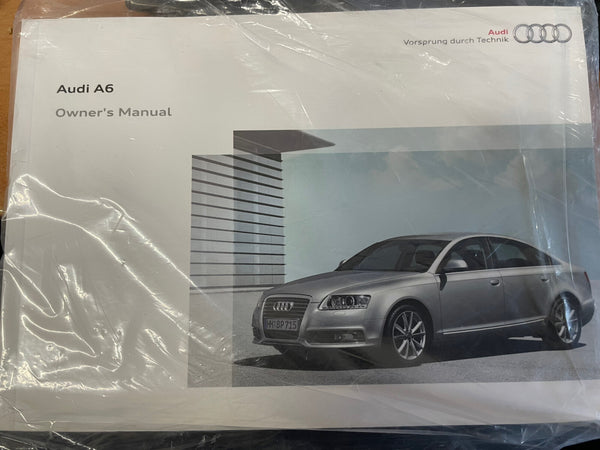 AUDI A6 HANDBOOK 4F210256120 *GENUINE* new 