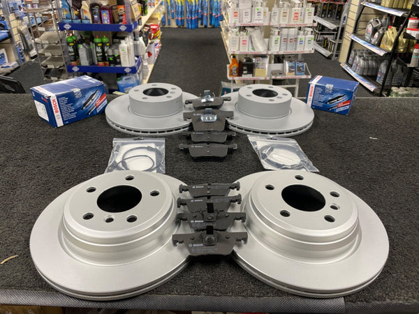 3 SERIES 328I M SPORT (MK6 (F30) GENUINE BOSCH  FRONT REAR  BRAKE DISCS AND PADS