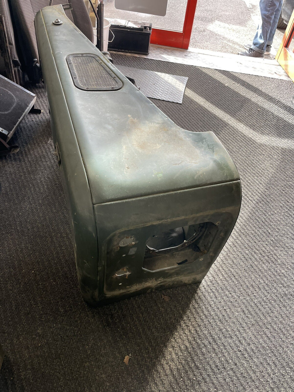 LANDROVER DEFENDER 90 110 TDi DRIVER RH SIDE WING COMPLETE WITH INNER WING