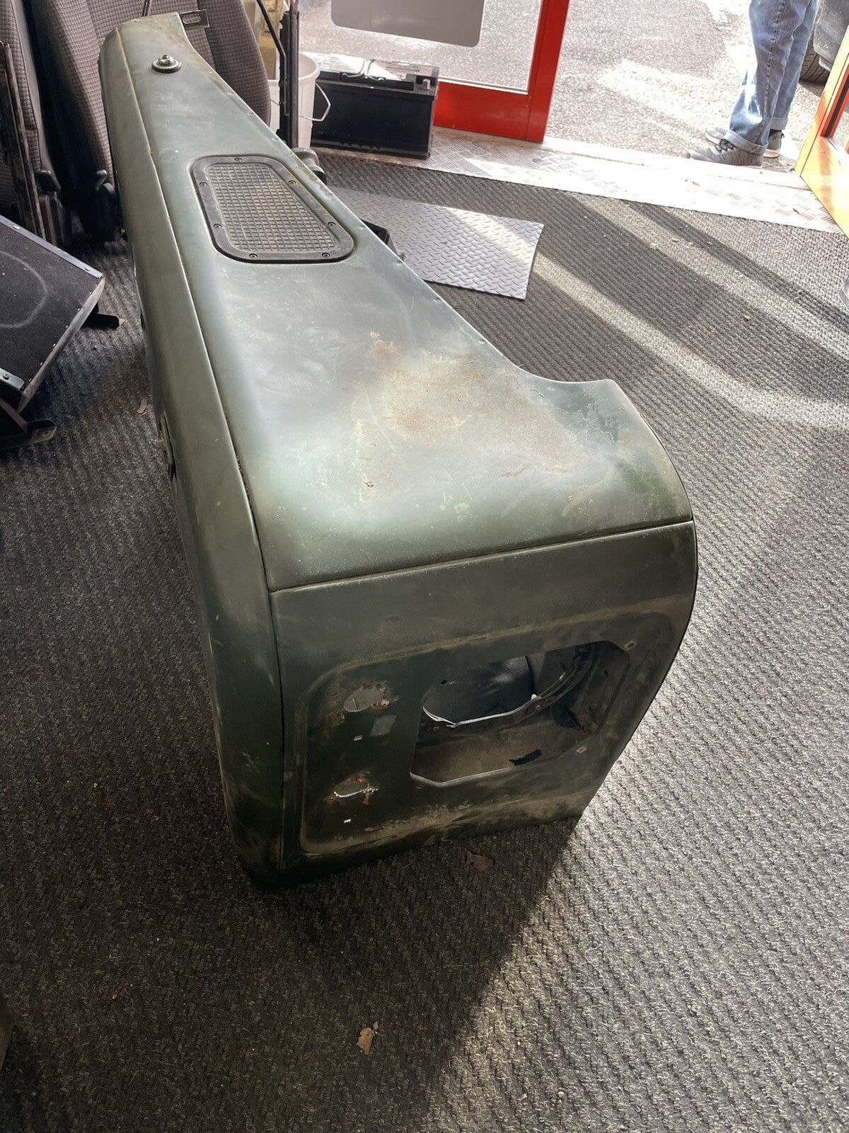 LANDROVER DEFENDER 90 110 TDi DRIVER RH SIDE WING COMPLETE WITH INNER WING