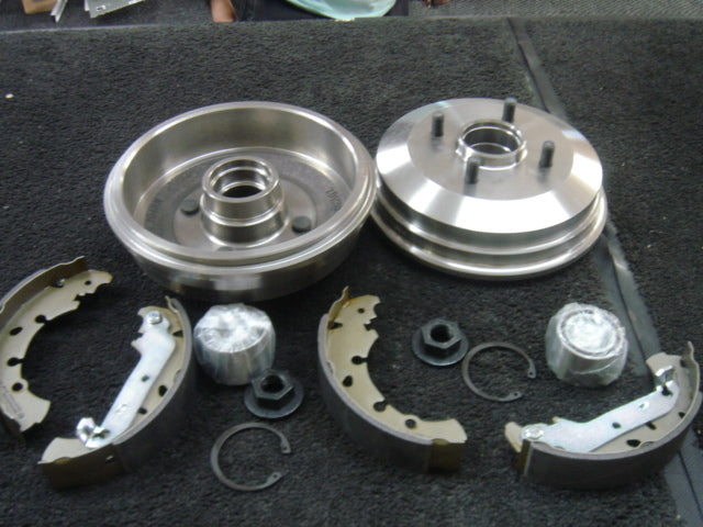 FORD PUMA 1.4 1.6 1.7 REAR BRAKE DRUM BRAKE SHOE WHEEL BEARINGS +ABS