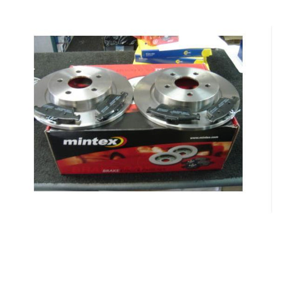 MAZDA 3 1.4 1.6 TD REAR BRAKE DISCS & BRAKE PADS
