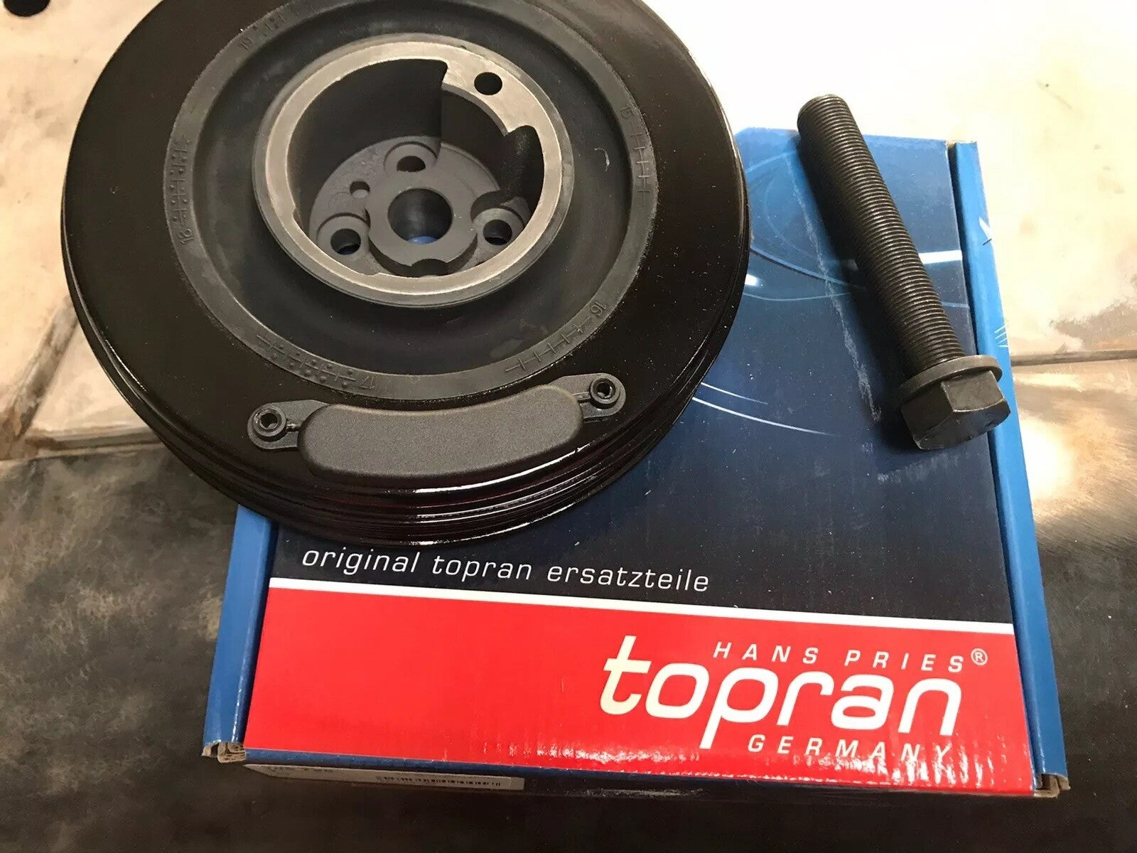 VW CRAFTER 2.5TDi BlueTDi LT 2.5TDi CRANKSHAFT DAMPER PULLEY VIBRATION DAMPER