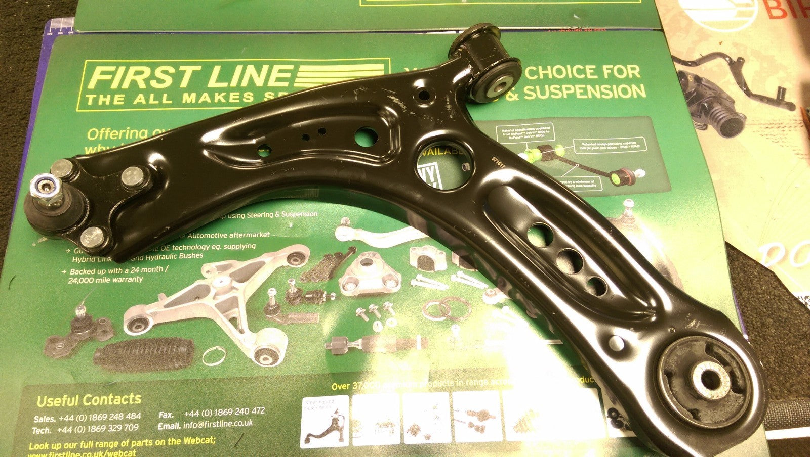 FOR A3 S3 VW GOLF MK7 SEAT LEON SC ST 2012 ON LOWER WISHBONE PASSENGER SIDE ARM
