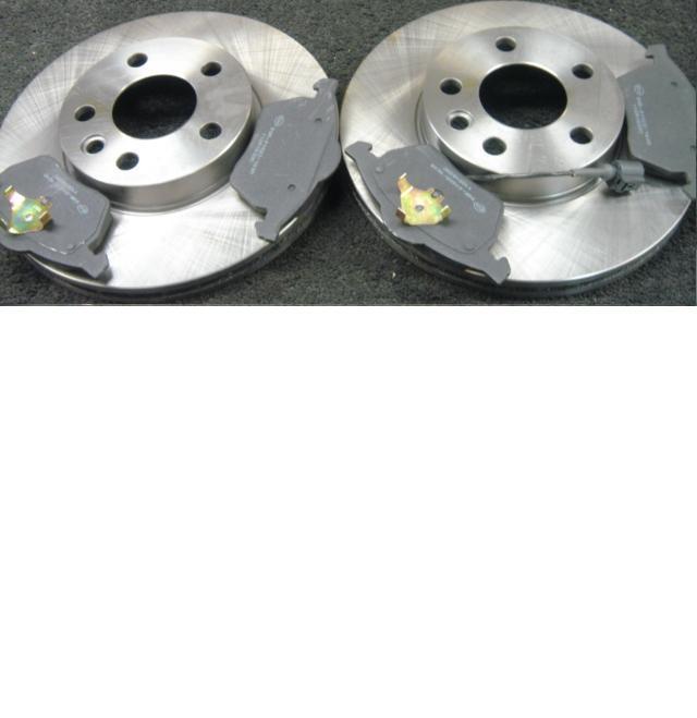 VW GOLF MK4  AUDI A3 BRAKE DISCS BRAKE PADS FRONT TURBO